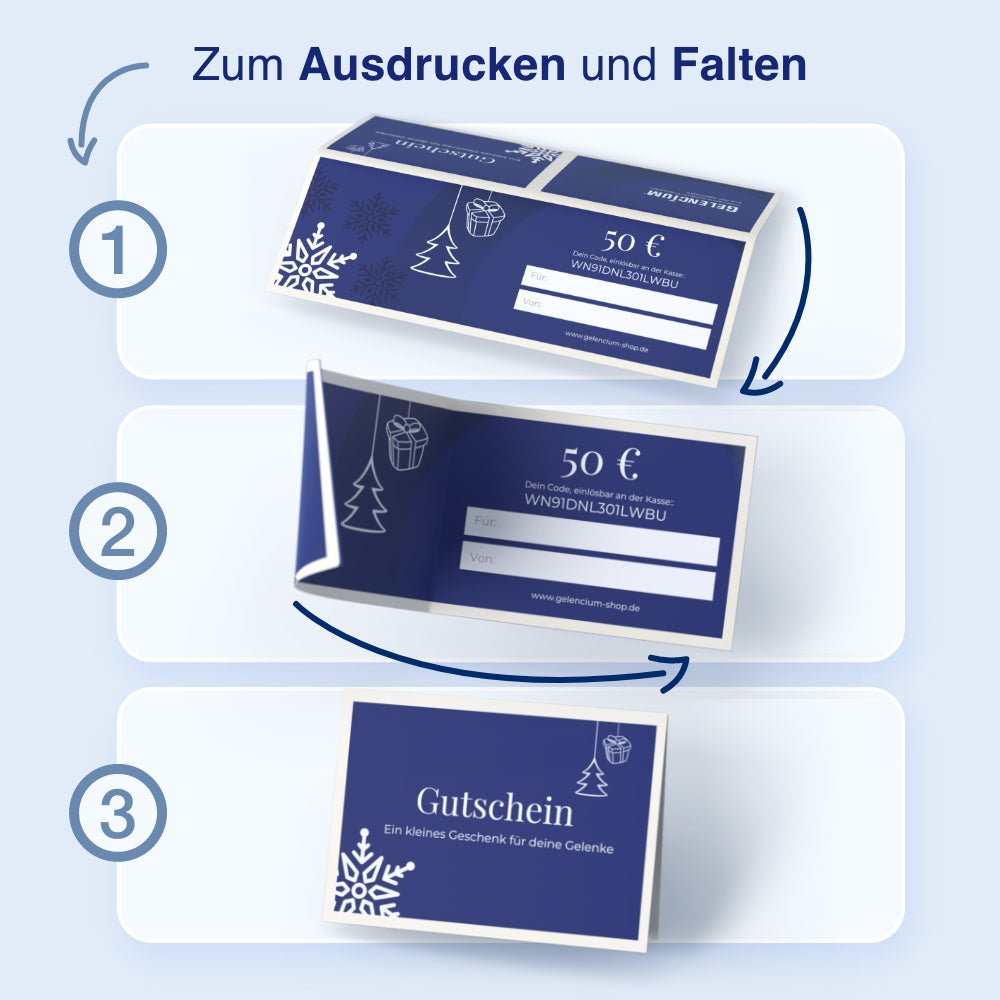 GELENCIUM Geschenk-Gutschein