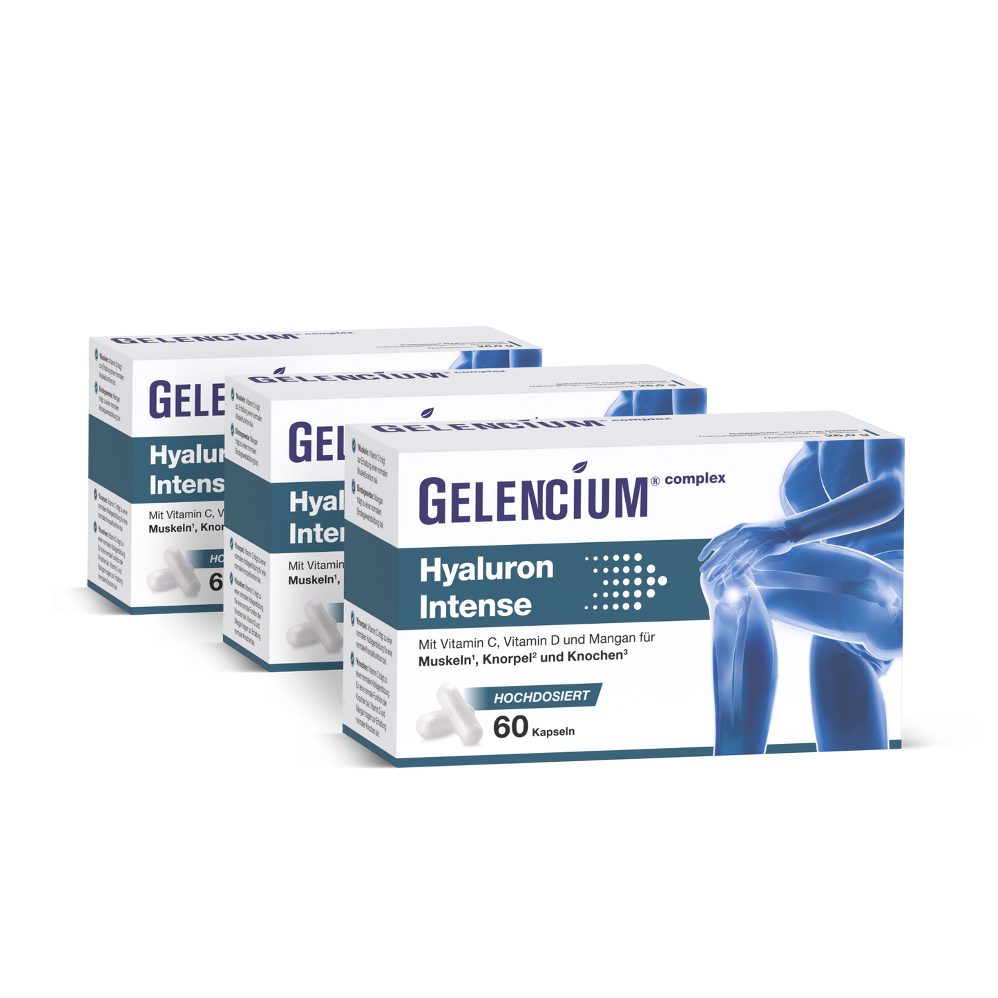 3x GELENCIUM Hyaluron Intense